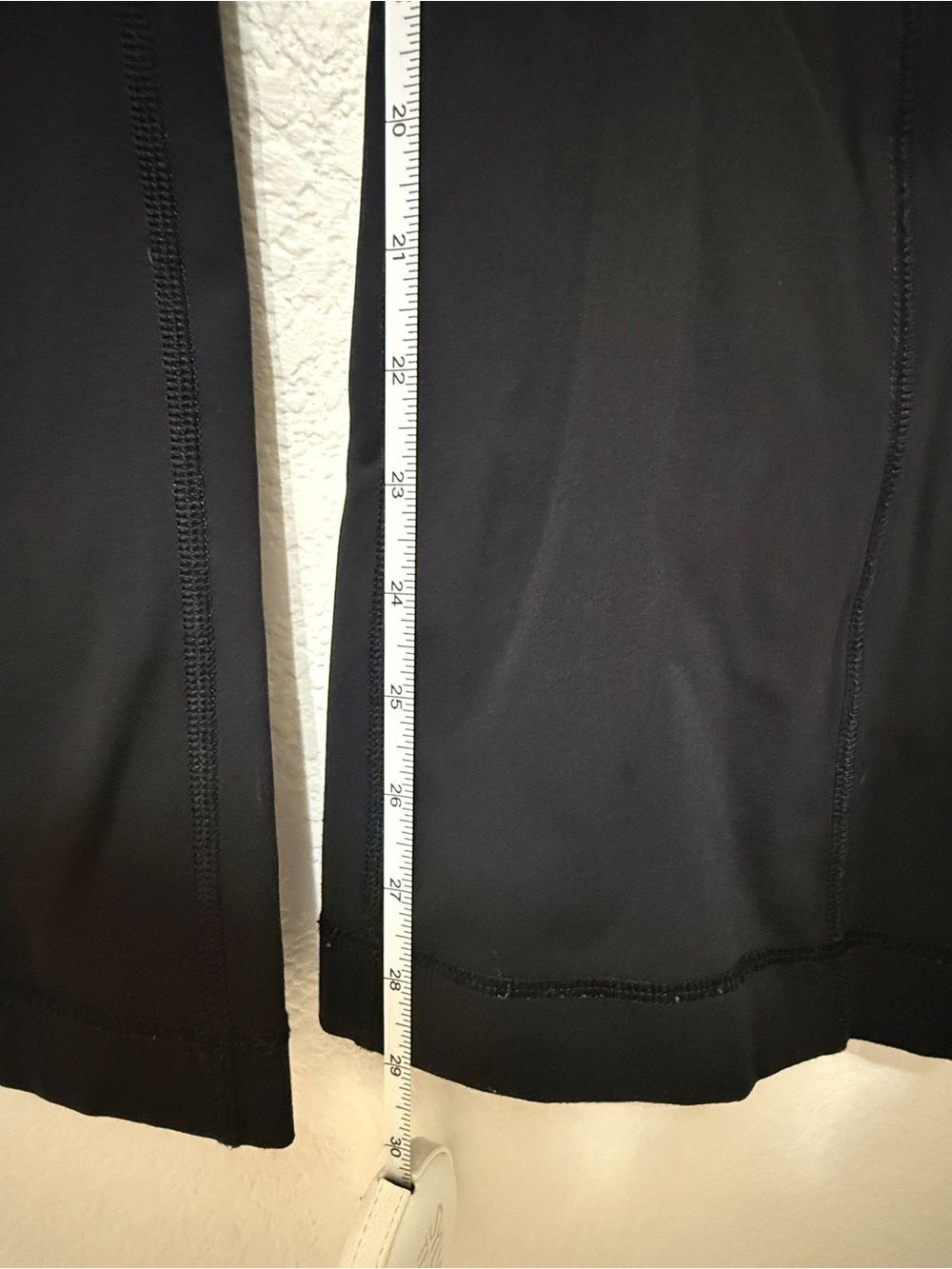 Lululemon| Black Studio Flare Yoga Pants Size 4 Zip Pockets Athletic - Picture 8 of 9